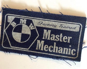 Patch, BMW Master Mechanic
