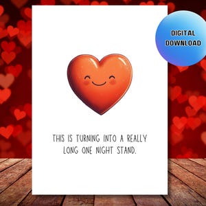 Naughty Printable Love Card, Cheesy Anniversary Card Digital, Funny Valentine Card Download, Dirty Love Card Print Out, Funny Card For Wife