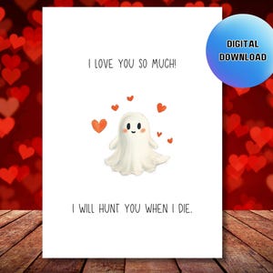Te amo tanto cartão para impressão, cartão de aniversário engraçado para casal, cartão de felicitações em branco dobrável, download digital instantâneo, impressão em casa
