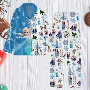 Adult elsa pajamas hotsell