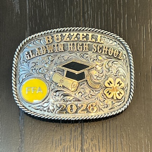 Custom Graduation Buckle Personalized Hand Engraved Buckles for ...