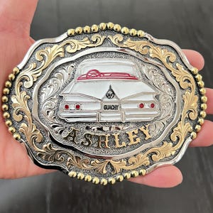 Custom Western Belt Buckle | Hand Engraved Personalized Buckle | Cowboy ...