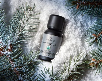 Organic Fir Needle Essential Oil – 100% Pure Aromatherapy (0.5 oz)