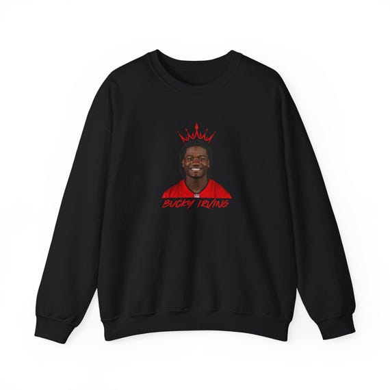 Bucky Irving Crown Crewneck Tampa Bay Buccaneers Sweatshirt