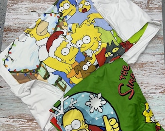 Pijama navideño de Los Simpson: conjunto familiar para las fiestas