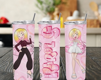 Vaso de acero inoxidable Karol G: un regalo elegante para los amantes del café