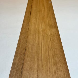 Teak Wood Veneer 7&quot; x 44&quot; - No backing
