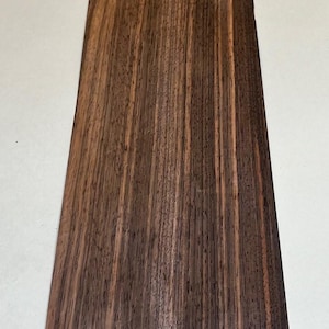 Macassar Ebony Veneer 5 1/2&quot; x 36&quot; Raw Wood No Backing