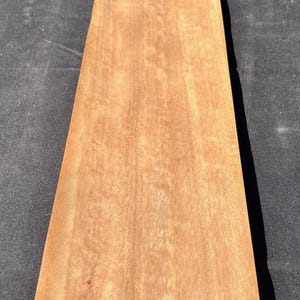 Eucalyptus Veneer 5&quot; x 35&quot; Figured Raw Wood No Backing