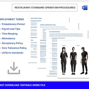Restaurant Standard Operation Procedures