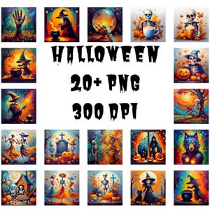 20+ Halloween Sublimation Oil painting Png Bundle, Horror Png Bundle, Halloween Png, Horror Bundle PNG, spooky season , Sublimation Png