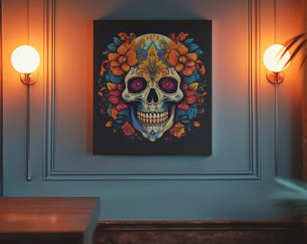 Paquete de más de 50 imágenes prediseñadas de calaveras florales, diseños de calaveras png, imágenes prediseñadas florales, flores, gráficos de polillas, fondo transparente, uso comercial