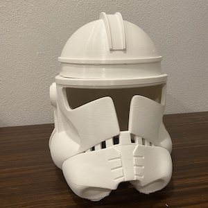 RAW DIY 3D printed Star Wars Commander Cody Helmet - Phase 2