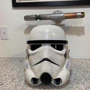 3D printed Star Wars Stormtrooper Helmet - Weathered