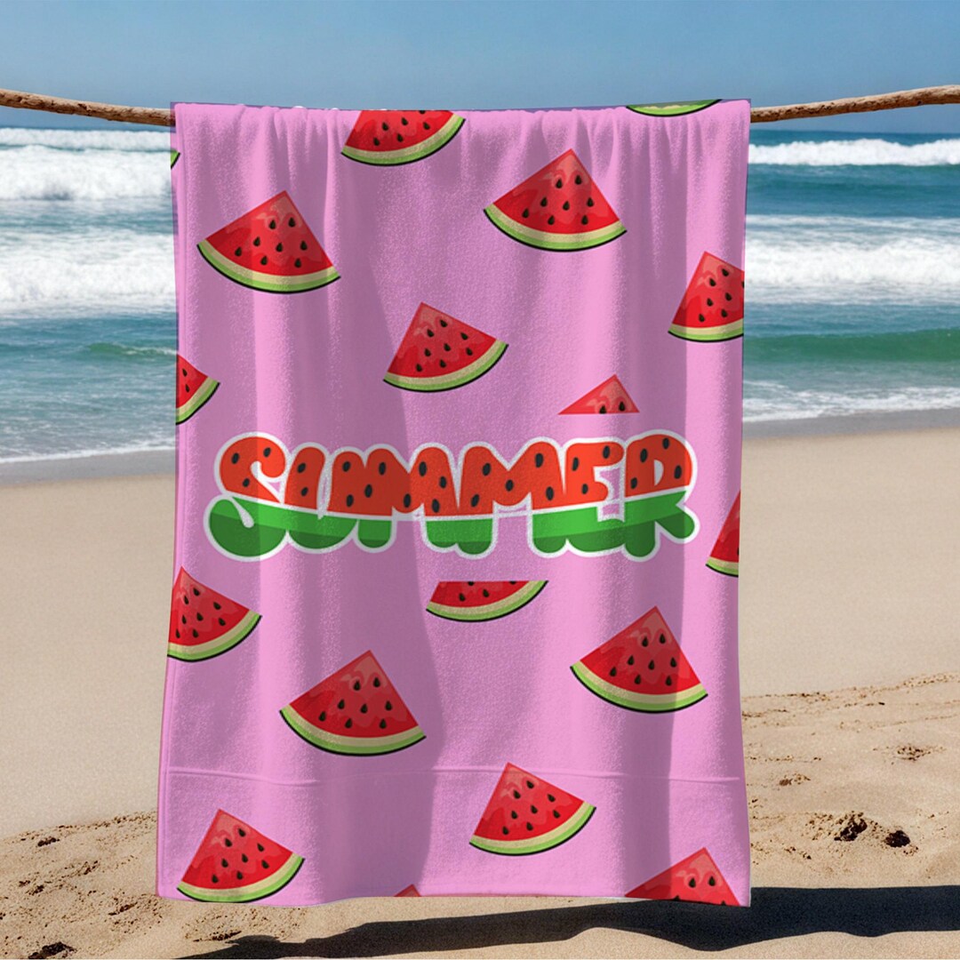 Watermelon Beach Towel main image 1
