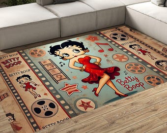 赤い蛇のラグ、ゴシックな蛇のカーペット、モダンなフロアアート