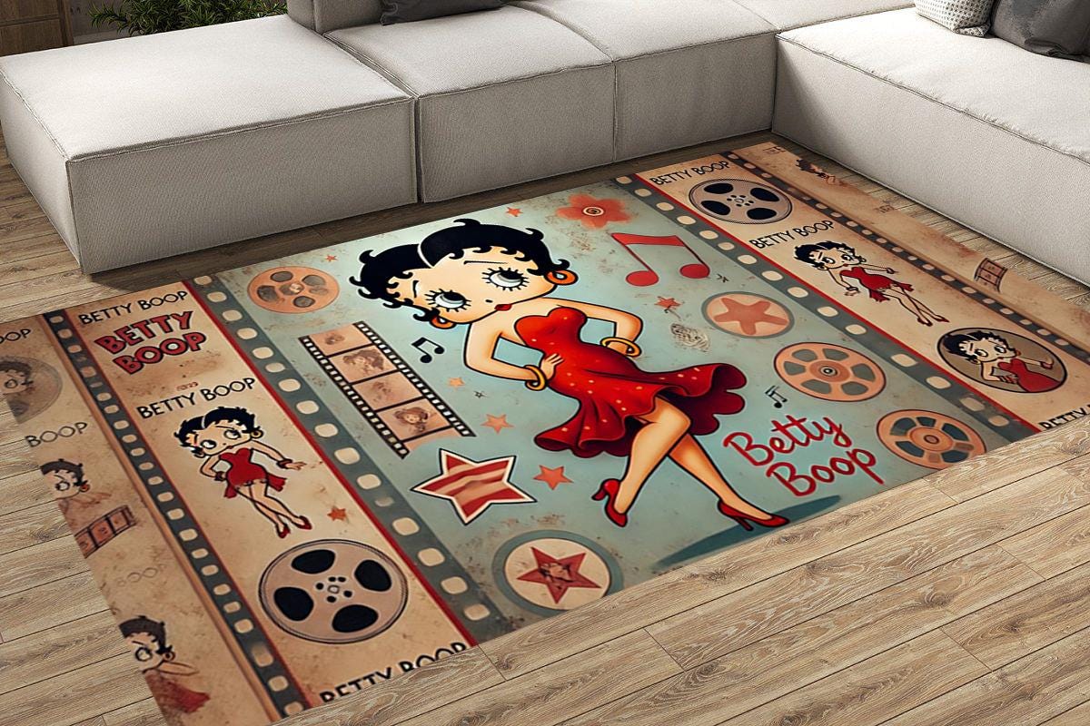 Betty Boop Rug - Etsy