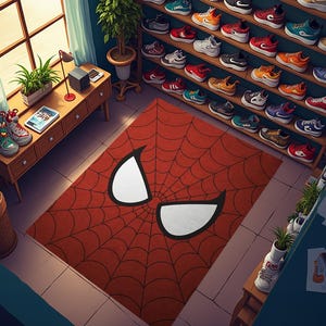 Spiderman, Spiderman Rug, Spiderman Costume, Birthday Gift, Superhero ...