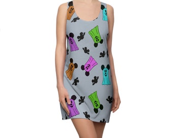 Halloween Ghosts Theme Park Tank Dress - Matching Family Outfits-  XS-2XL