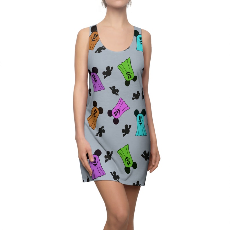 Halloween Ghosts Theme Park Tank Kleid Passend zu Familienoutfits XS-2XL Bild 1