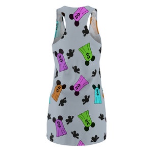 Halloween Ghosts Theme Park Tank Kleid Passend zu Familienoutfits XS-2XL Bild 3