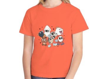 Super Mario Villains and Baddies T Shirt - Matching Family Shirts - SNW, Birthday, Universal, Theme Park, Family Trip