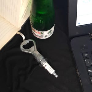 Spark plug bottle opener, Real car part spark plug bottle opener perfect and unique gift for man, gift for man cave, gift for friends