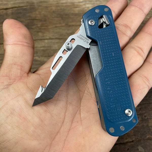 Hoja Tanto Magnacut personalizada para Leatherman T4