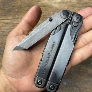 Custom Tanto Blade for Leatherman Surge – Magnacut Steel