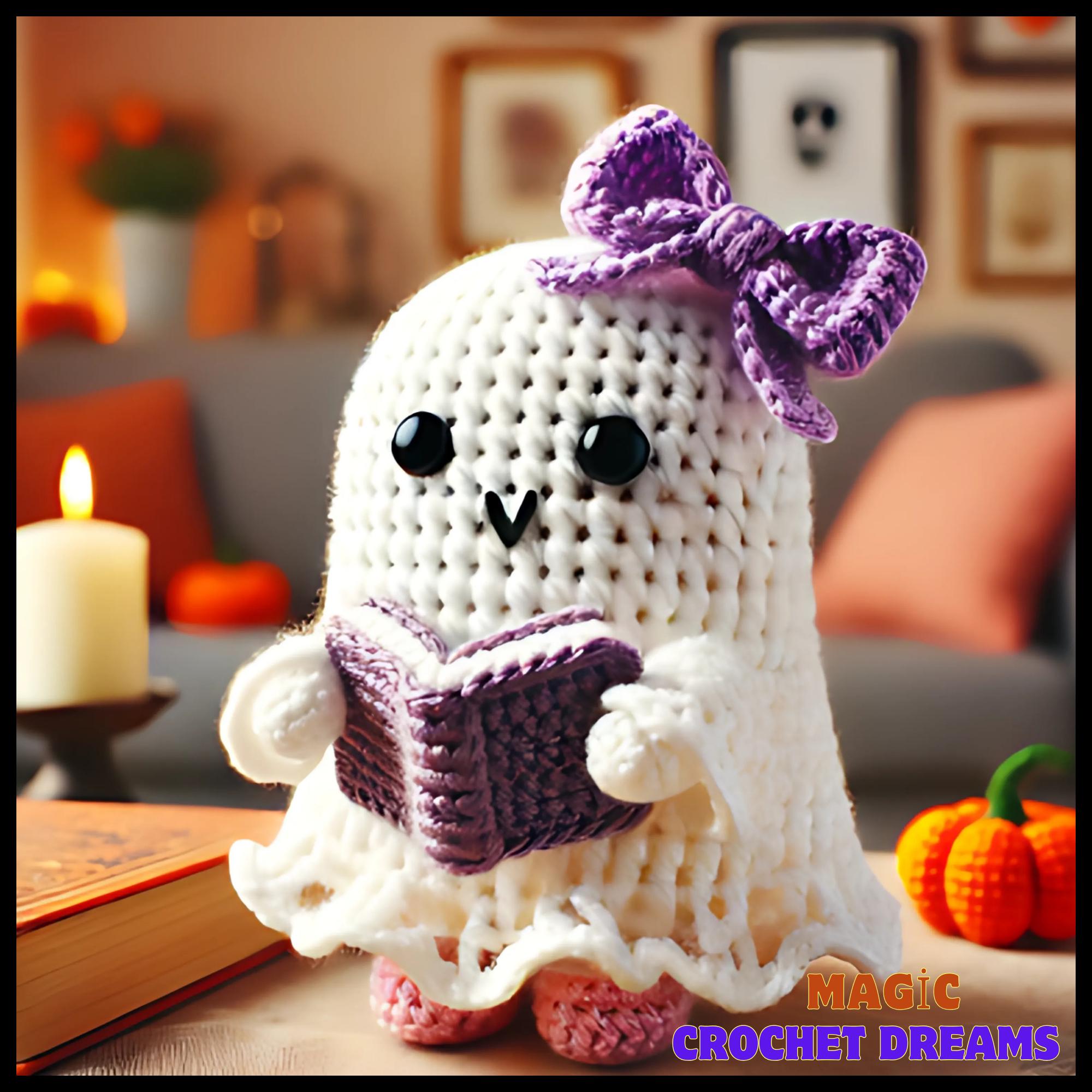 Crochet Ghost Amigurumi Pattern: Halloween Trio PDF Tutorial - Etsy