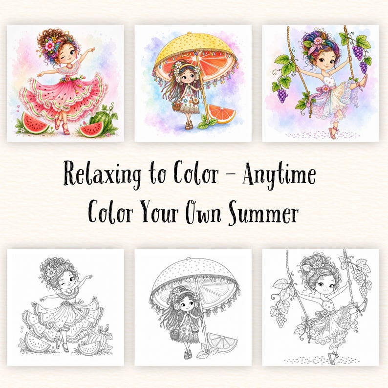 libro-para-colorear-de-verano-ni-as-frutales-fant-sticas-lindas