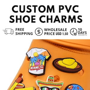 Customize Your Style, Unique PVC Shoe Charms for Every Pair, Free Shipping