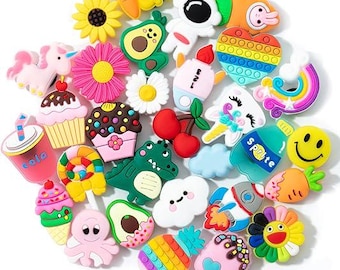 Assorted Kids Shoe Charms, Pack of 10-20-30-50-100, Fast Shipping. Top Quality Shoe Charms.