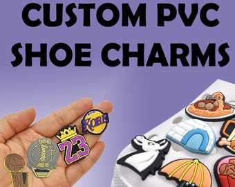 Create Your PVC Shoe Charms, Custom Rubber Charms For Clogs, Free Shipping, Fast Turnaround Time, Free Samples, Gibbits For Clogs