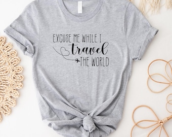 Travel the World Shirt: Airplane Mode Vacation Tee