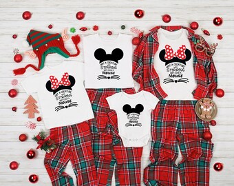 Disney Christmas Family Shirt – "Not a Creature Stirring"
