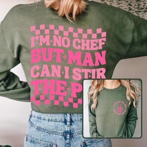 I am not chef but man can I stir the pot, Funny Meme Even My Anxiety Has Anxiety Sweatshirt, Front And Back Anxiety Tee, Mental Health Shirt
