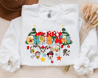 Mickey's Very Merry Christmas 2024 Family Matching Shirt