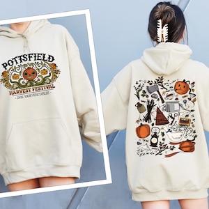 Sweat-shirt Fête des moissons de Pottsfield, chemise murale over the garden, chemise Pottsfield, chemise d'Halloween, costume d'Halloween, vêtements d'Halloween