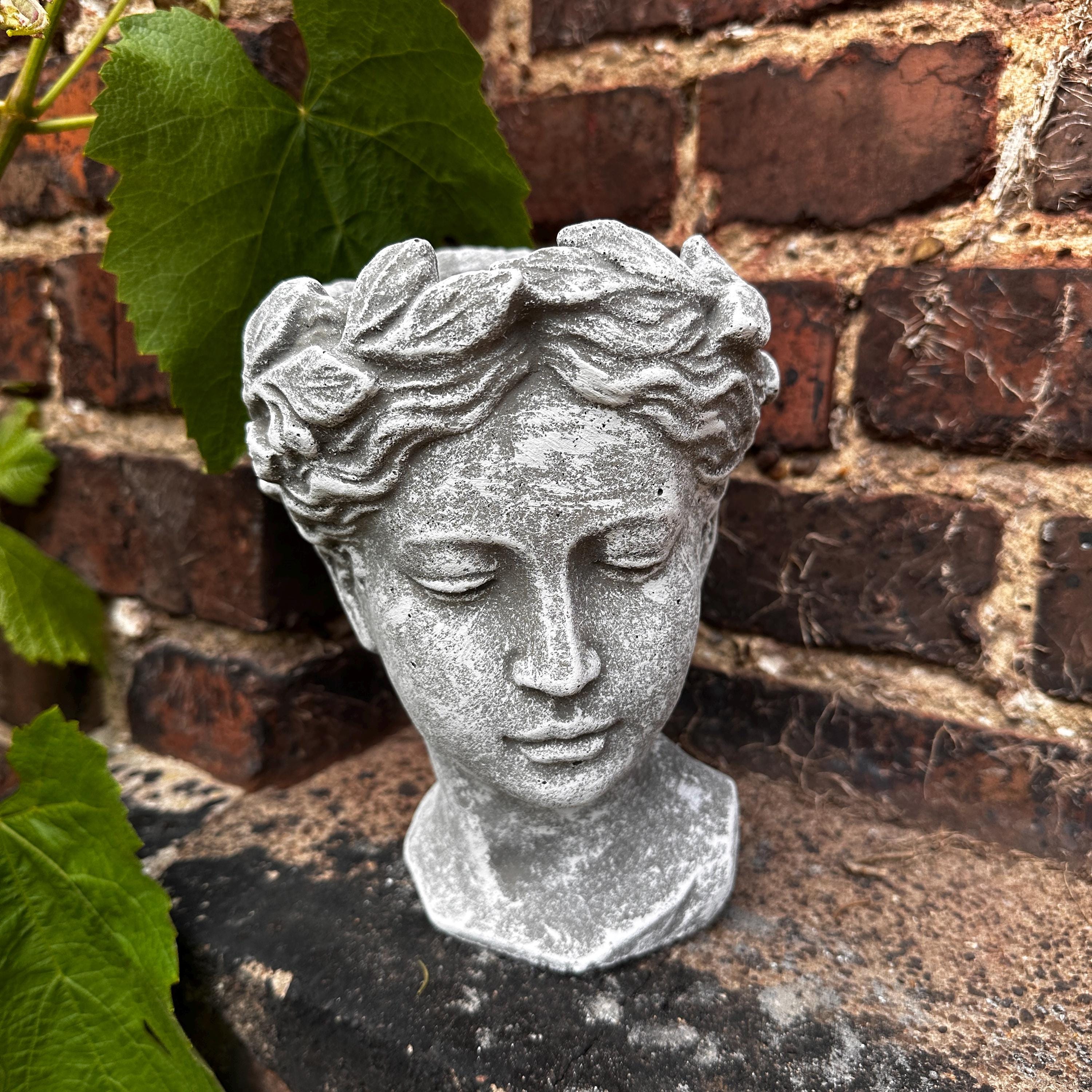Blumentopf frauenkopf drauen - Etsy.de