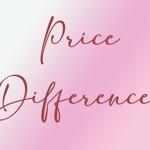 Price Difference