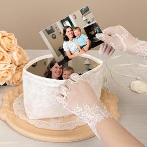 Personalisierte Foto Futter Geldbörse, Mutter der Braut Hochzeitsgeschenk, Mutter des Bräutigams Hochzeitsgeschenk, handgefertigte Foto Futter Geldbörse , Hochzeitsgeschenk