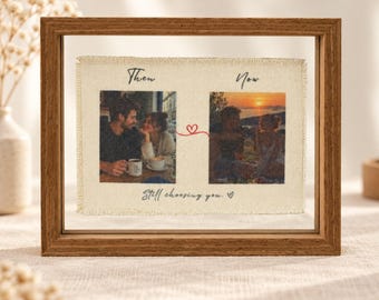 Personalized Cotton Love Letter, Custom Photo Love Letter, 2nd Custom Anniversary Gift, Wedding AnniversaryGift for Husband