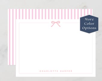 Coffret De 8 Cartes De Remerciement Vintage – Rose, Avec Enveloppes, Buzza (neuf)