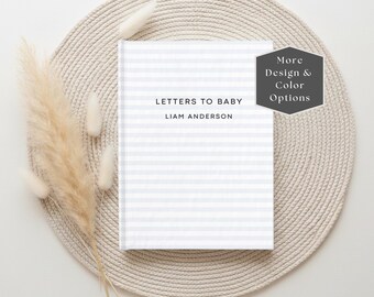 Personalized Baby Journal, Custom Keepsake Book for New Mom Memory Gift