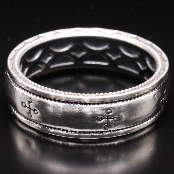 Health Ring Occult Alchemy Magic Silver Ring Grimoire Witch Jewelry Occult Symbols Art Conjuration Witchcraft Ring Wiccan Jewelry Ritual