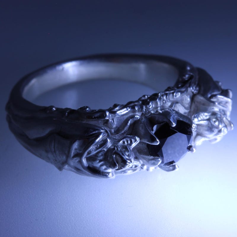 Bat Ring - Etsy