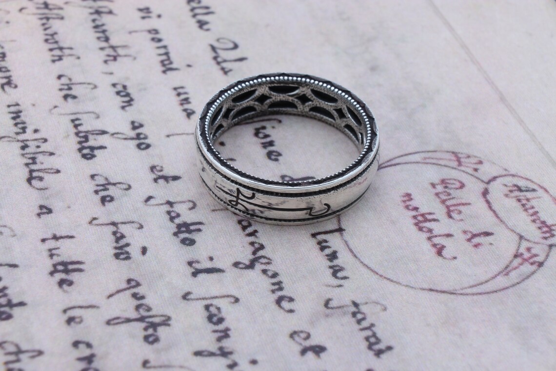 Invisibility Ring Occult Magic Ring Grimoire Witch Jewelry Occult ...