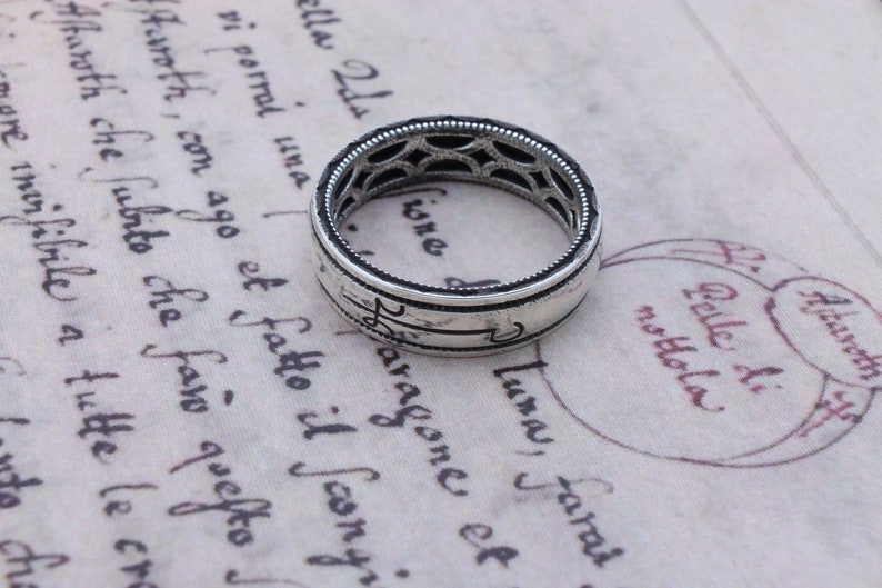 Invisibility Ring Occult Magic Ring Grimoire Witch Jewelry Etsy