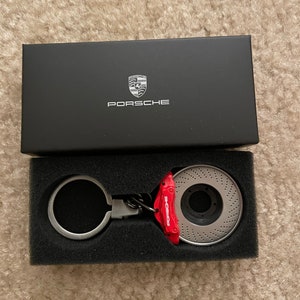 Chaveiro PORSCHE Pinça de Freio Vermelha 911 GT3 GT2 GT4 Spyder